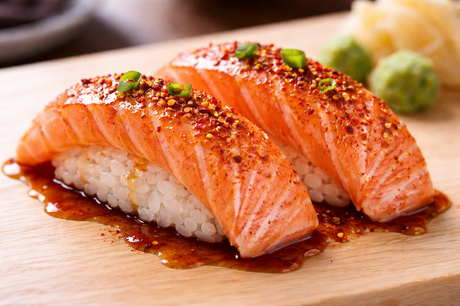 Sushi Saumon Tataki